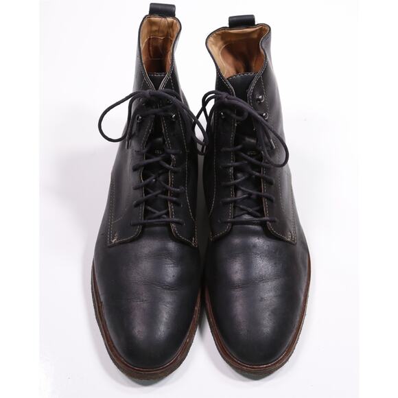 Clarks Mens Black Combat Ankle Boots 12 M - Picture 4 of 10